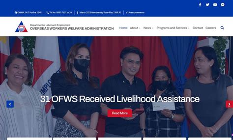 owwa philippines website.